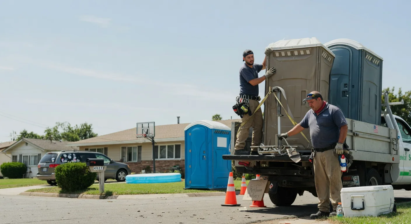 Porta Potty Rental in Woodruff, SC near me